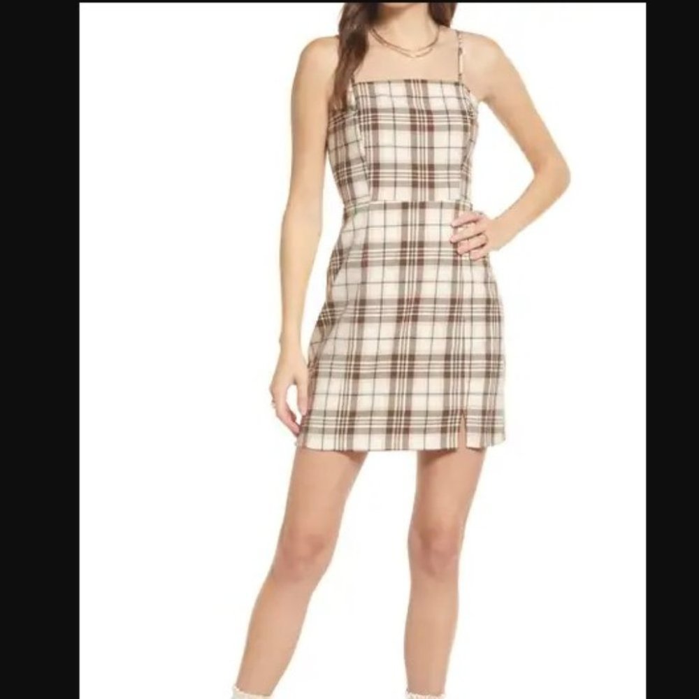 BP. Preppy Woven  Minidress